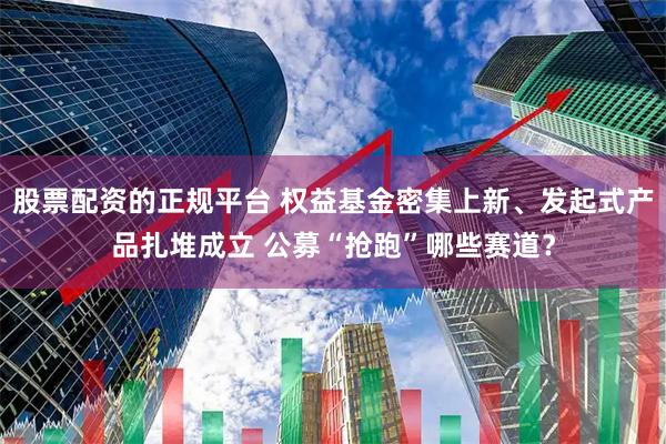股票配资的正规平台 权益基金密集上新、发起式产品扎堆成立 公募“抢跑”哪些赛道？